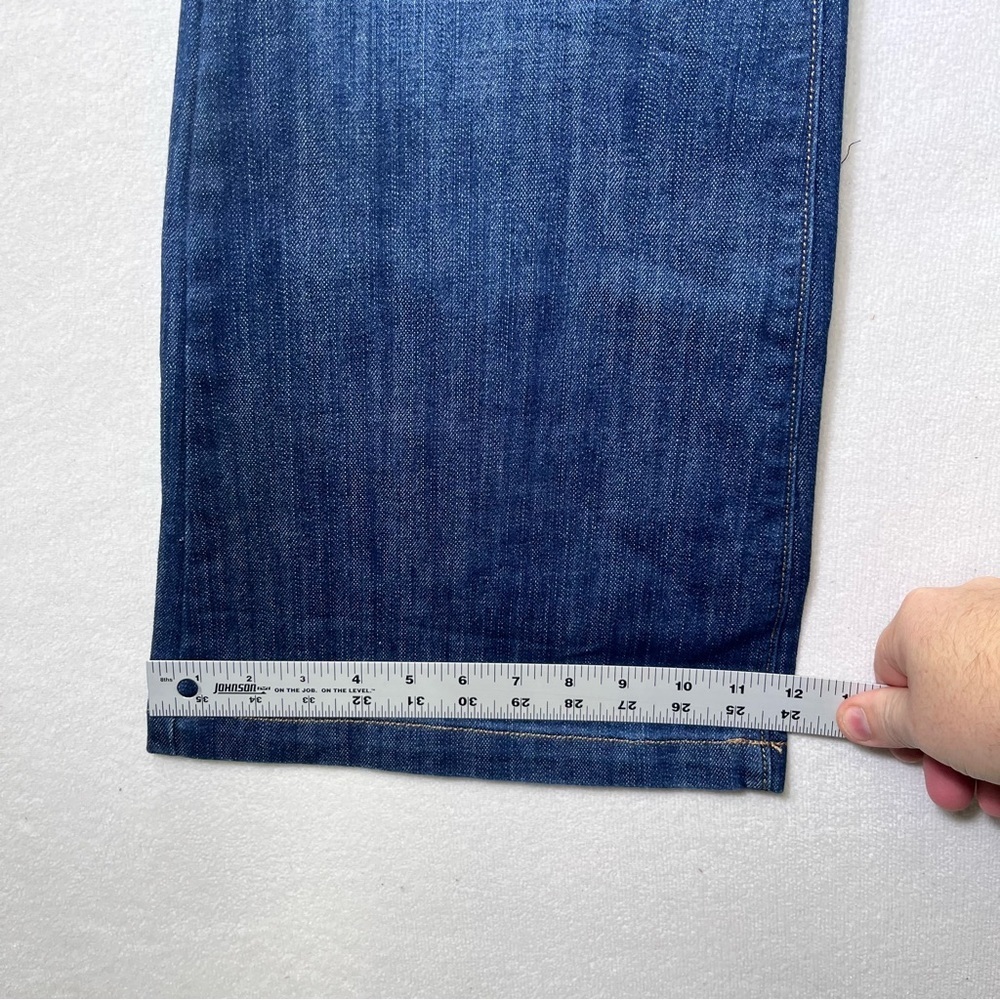 Old Navy Flare Jeans Womens 16 Plus‎ size Blue Denim Wide Leg Stretch Cute 2661 - Picture 8 of 10